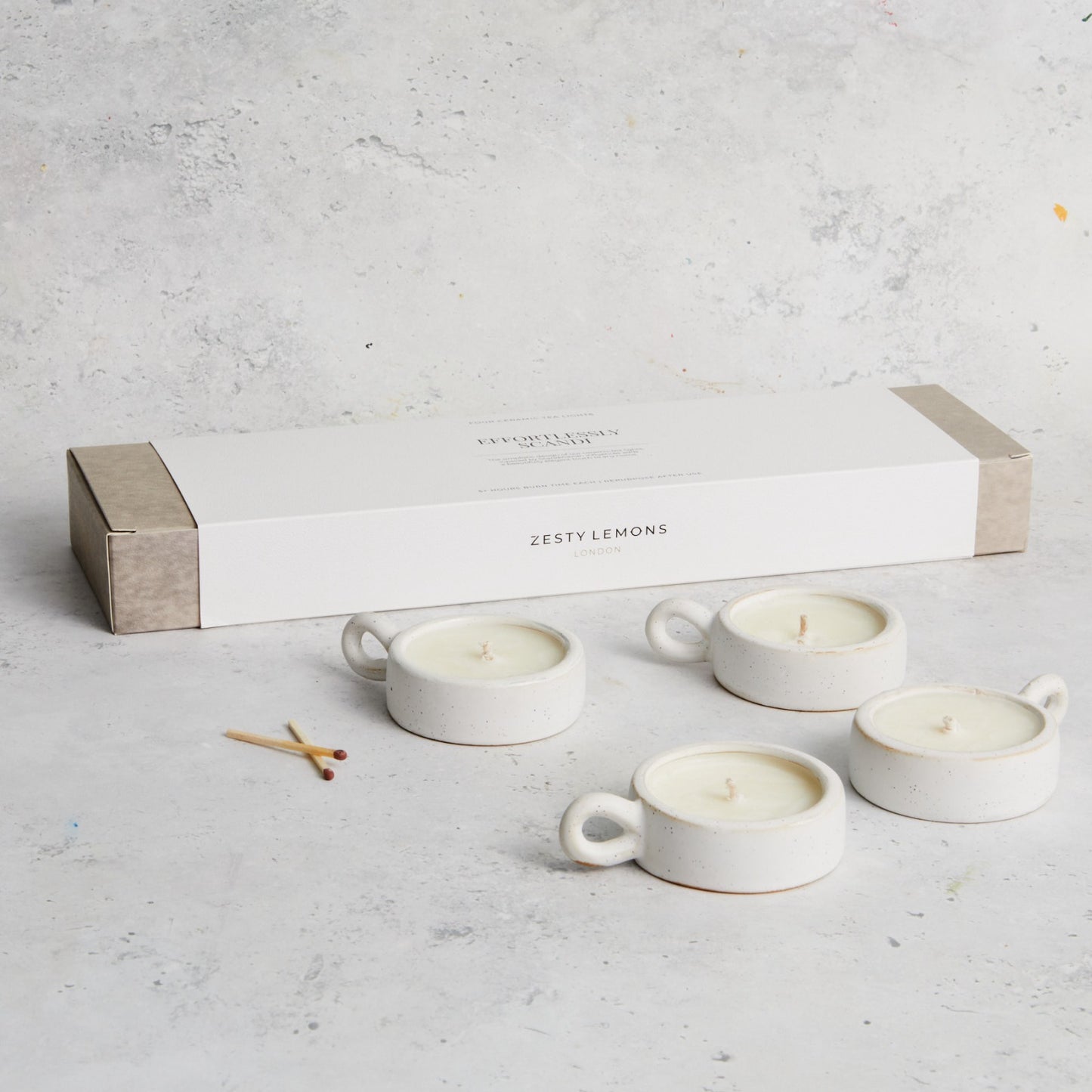 Scandi: Tea Lights (Box of 4)