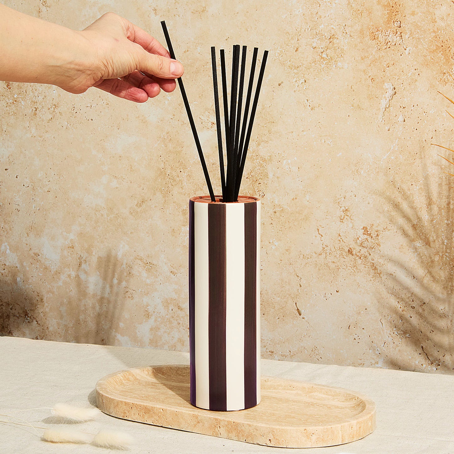 Marrakesh: Chocolate Striped Diffuser