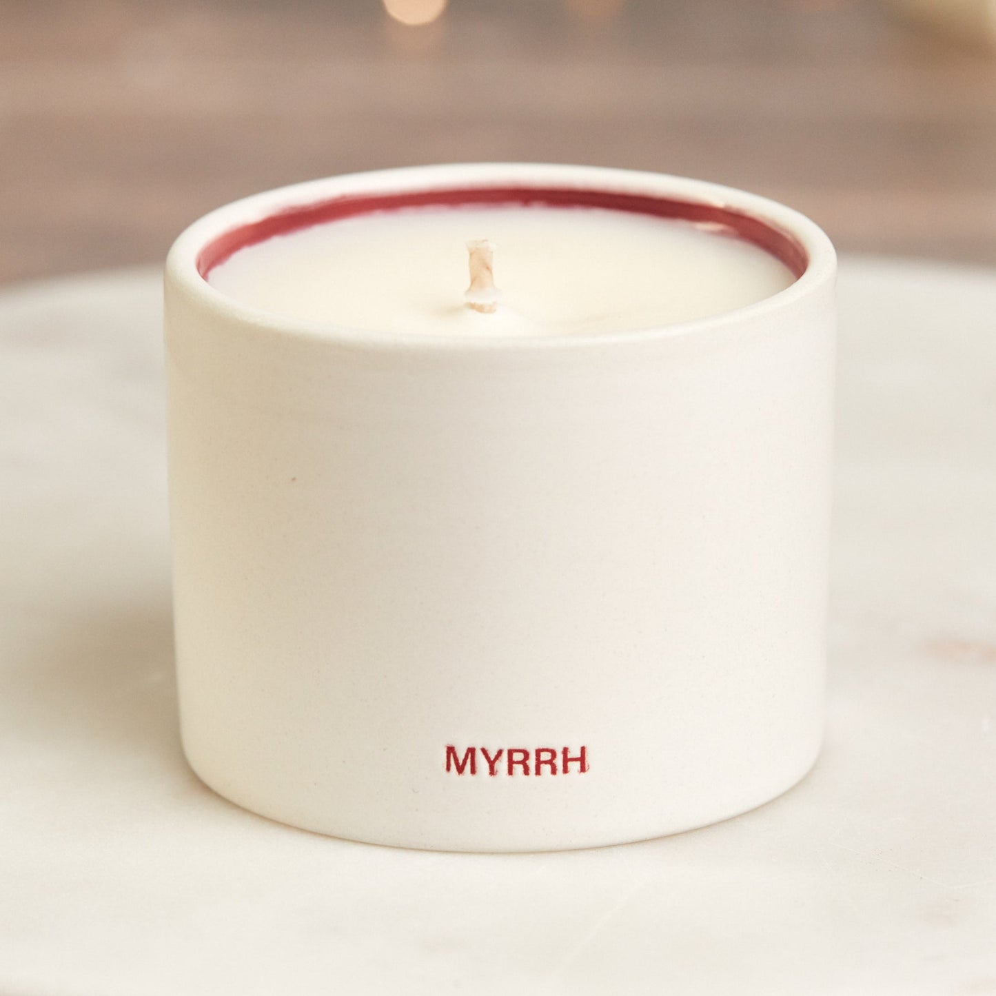 Gold Frankincense and Myrrh Candle Trio