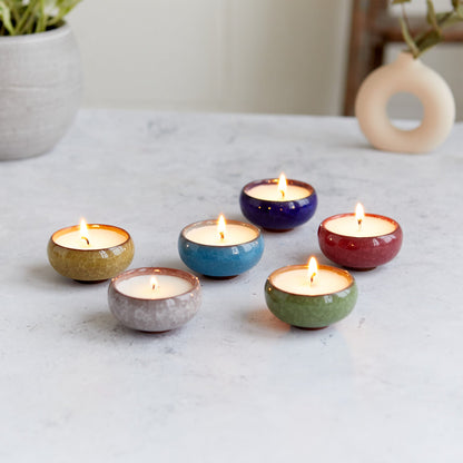 Kiln: Ceramic Tea Lights (Box of 6)