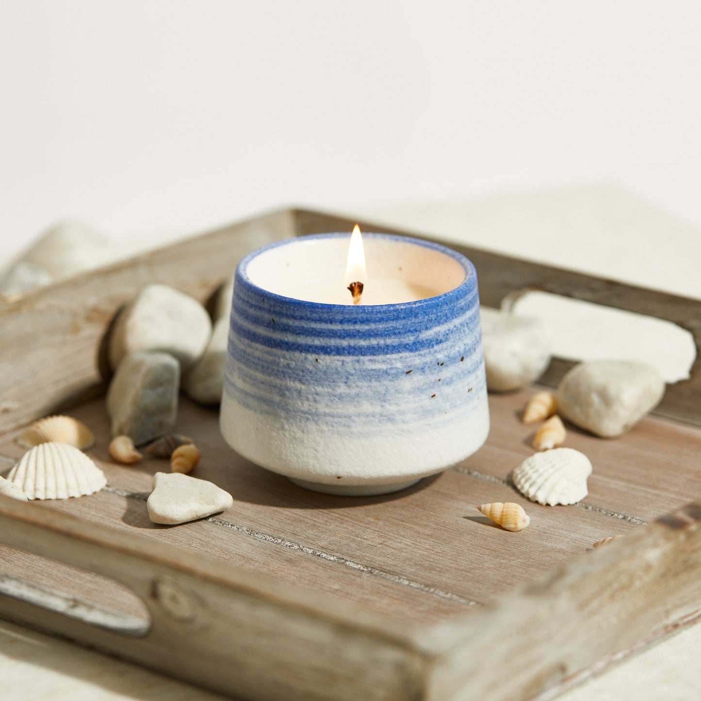 St Ives: Bedruthan Steps Candle - Lime, Basil & Mandarin