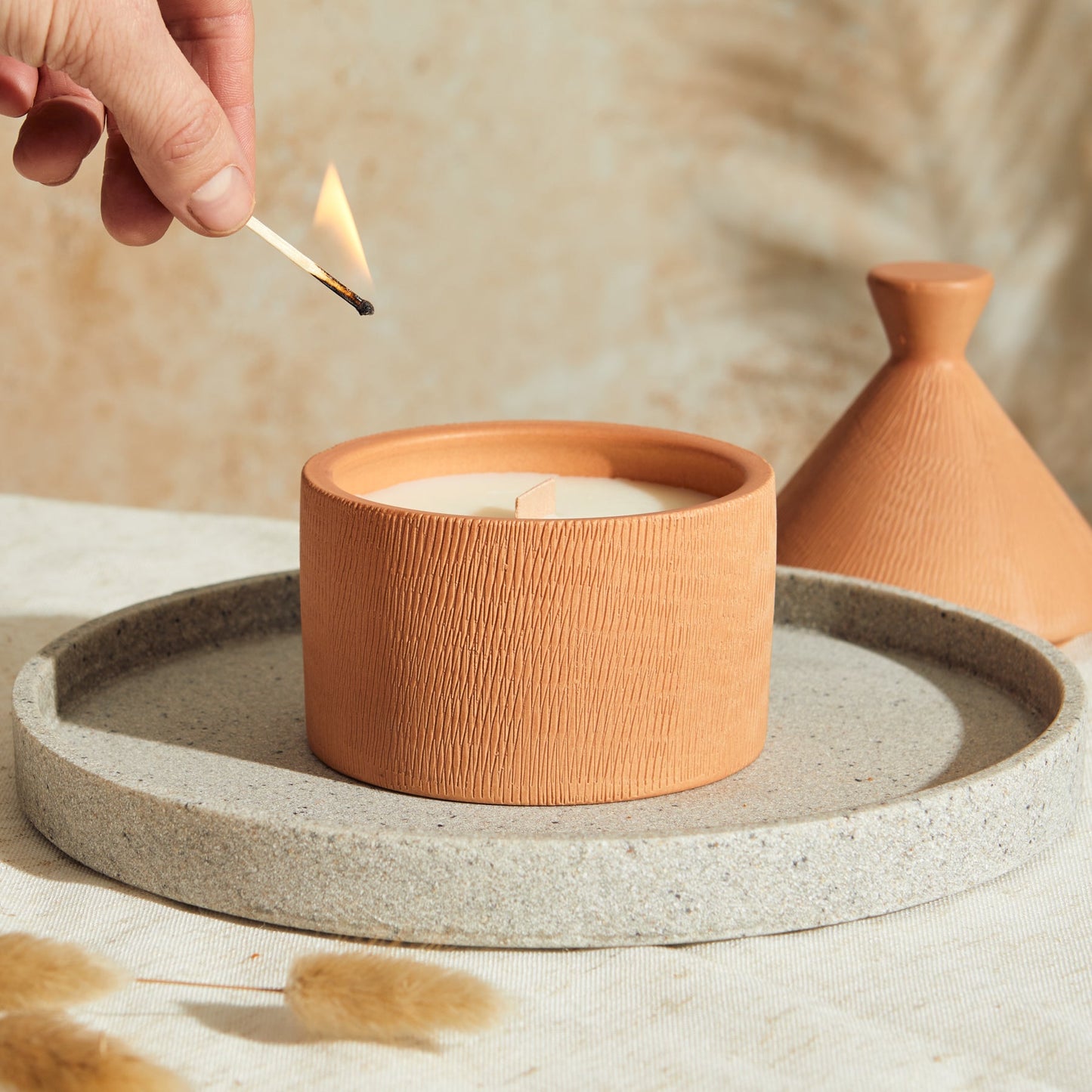 Marrakesh: Terracotta Candle - Passionfruit & Vanilla