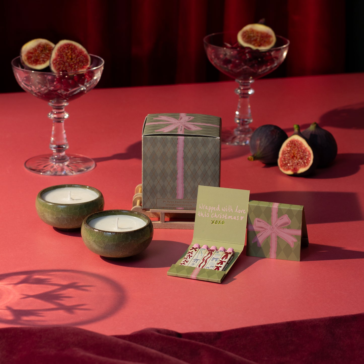 Wrapped with Love Matchbook